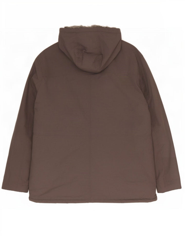 Refrigiwear muška parka jakna s kapuljačom UK 46 3XL siva