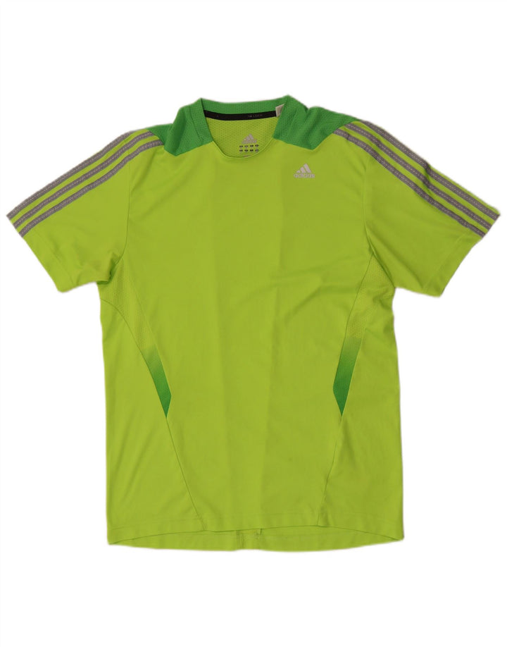 Adidas muška Climacool majica kratkih rukava srednje zelene boje poliester