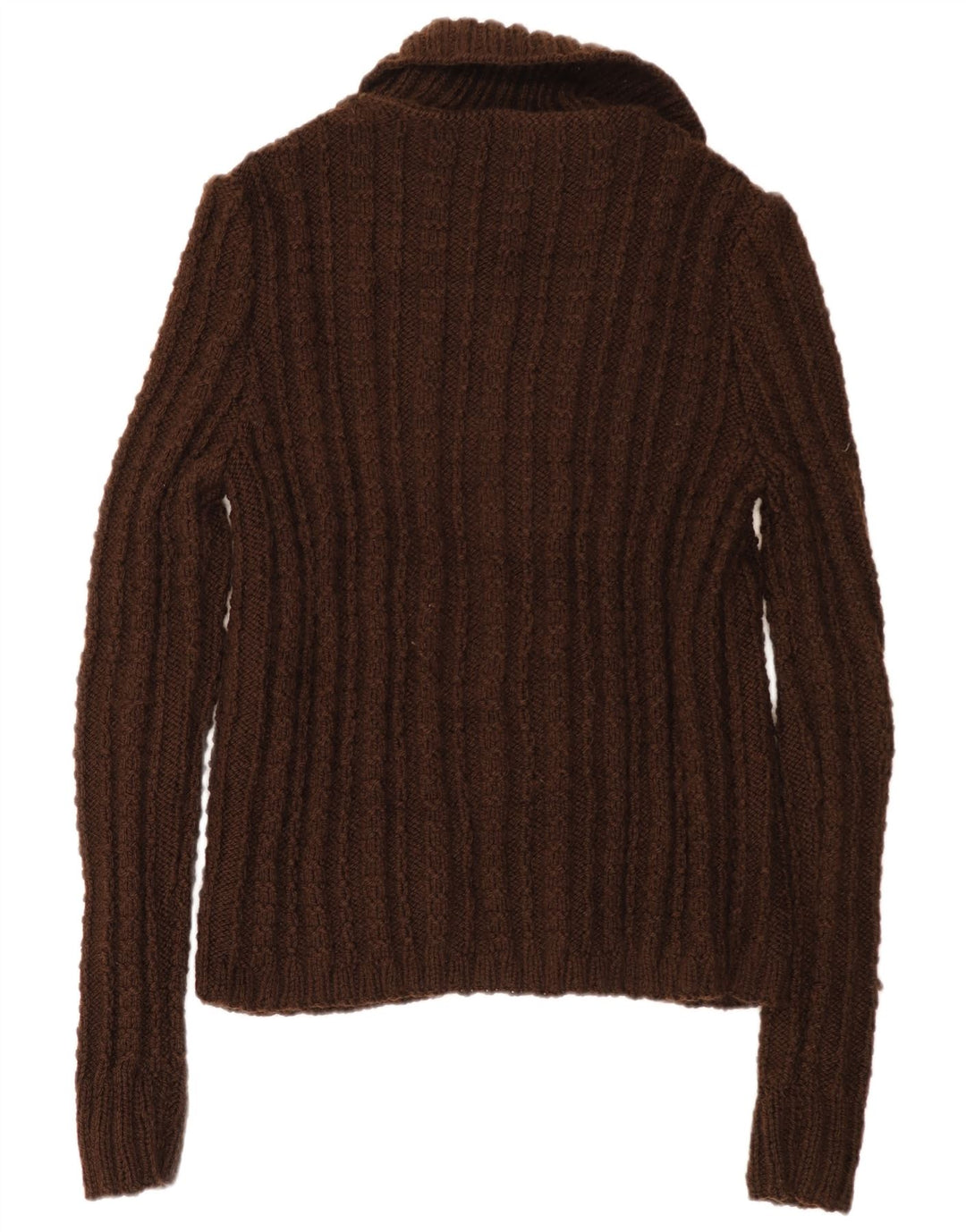 Vintage ženski kardigan džemper UK 18 XL smeđi