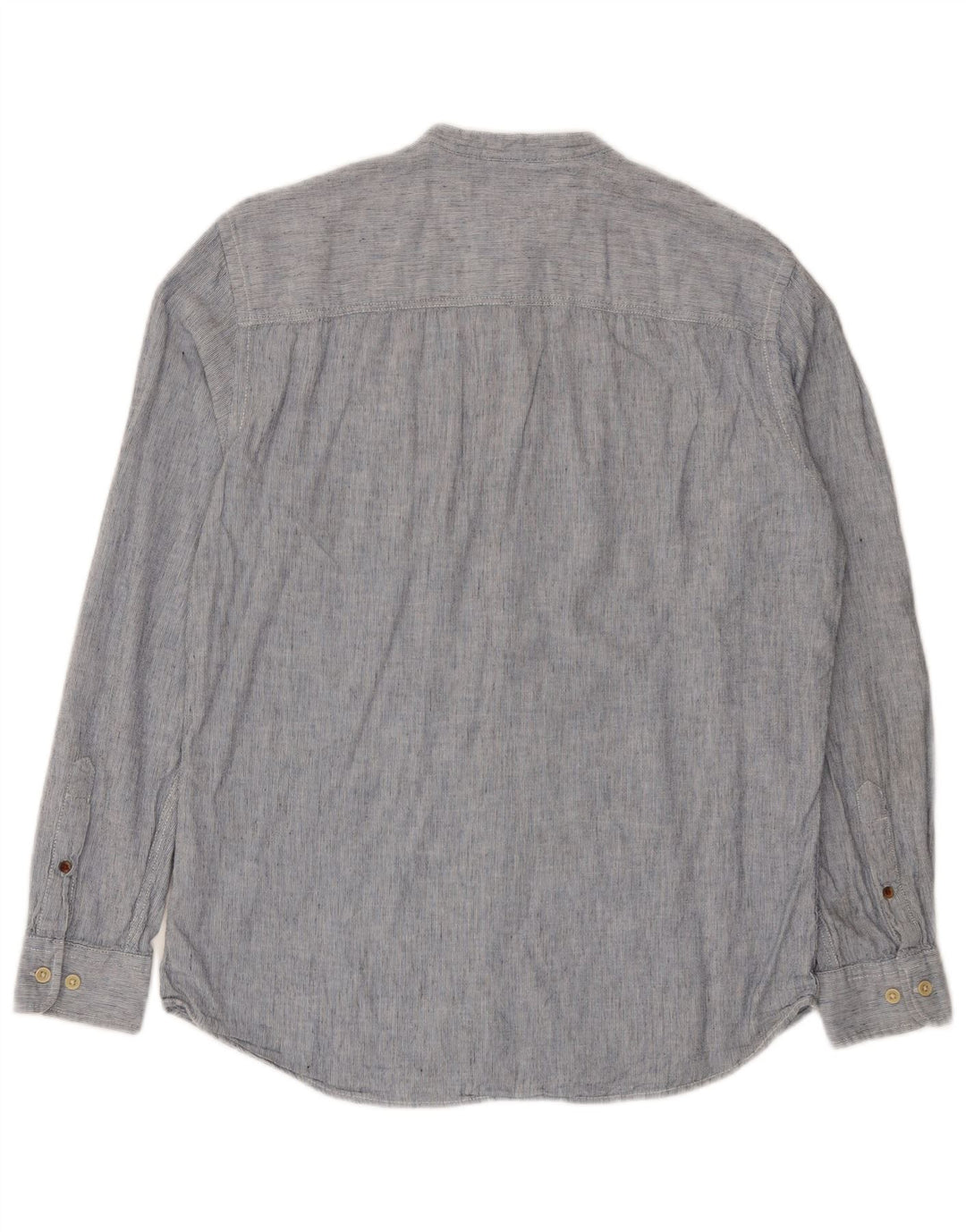 JACK & JONES Muška košulja srednje plave pruge, pamuk