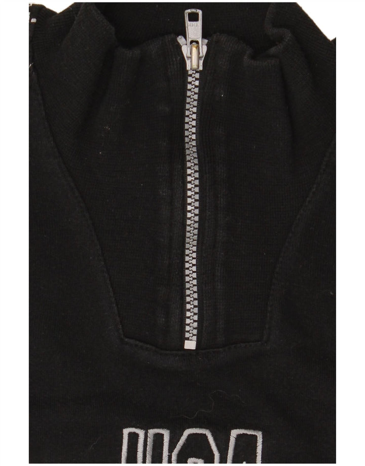 Champion Boys Graphic Sweatshirt Džemper 9-10 godina srednje crne boje
