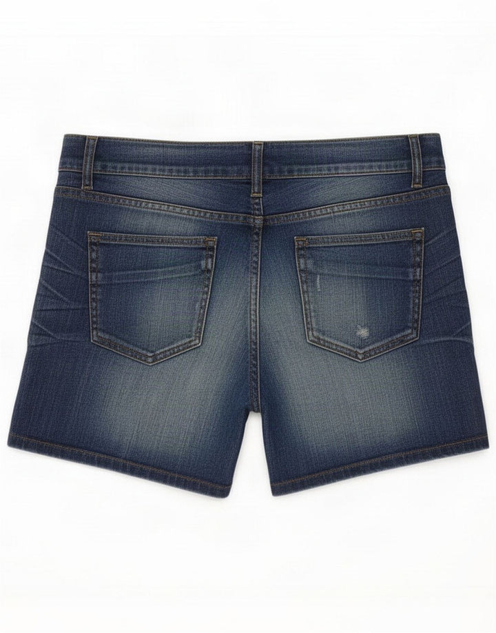 Massimo Dutti Ženske traper kratke hlače EU 40 Medium W30 Blue Cotton