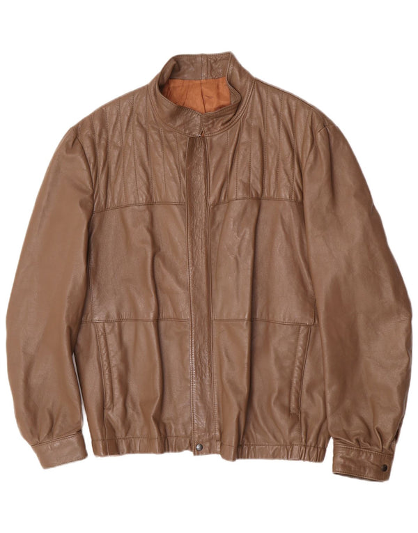 Vintage muška kožna jakna UK 40 Large Brown