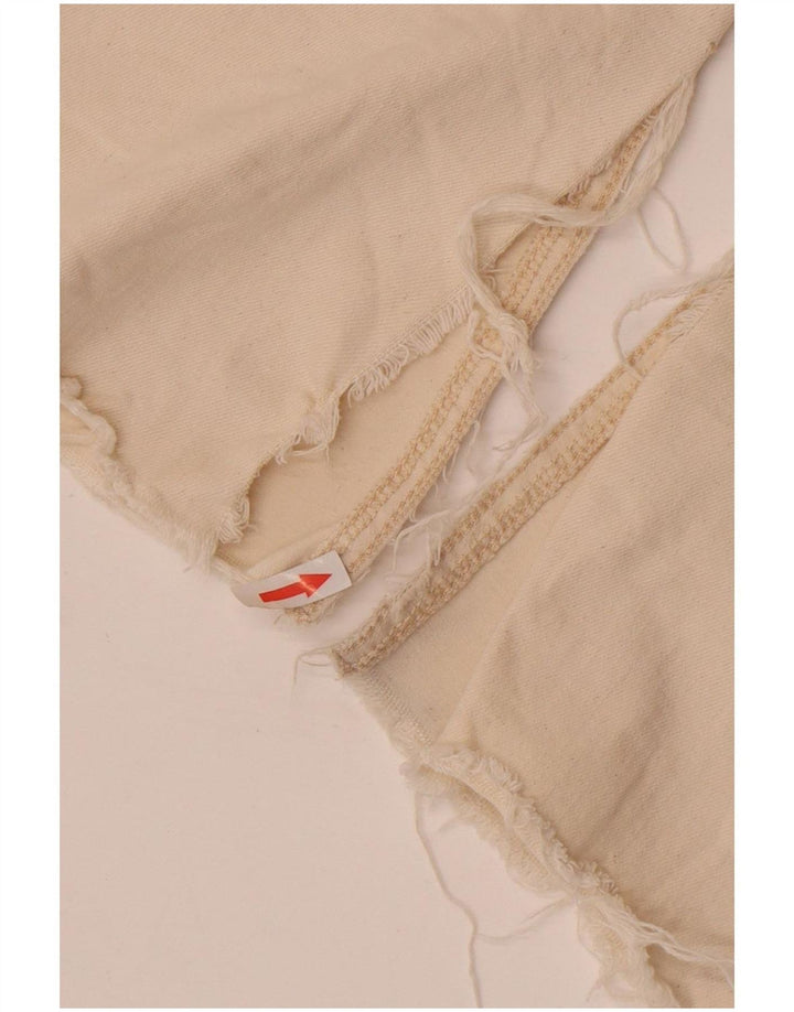 Ženske traperice Zara Bootcut EU 38 male W28 L32 smeđe bijele