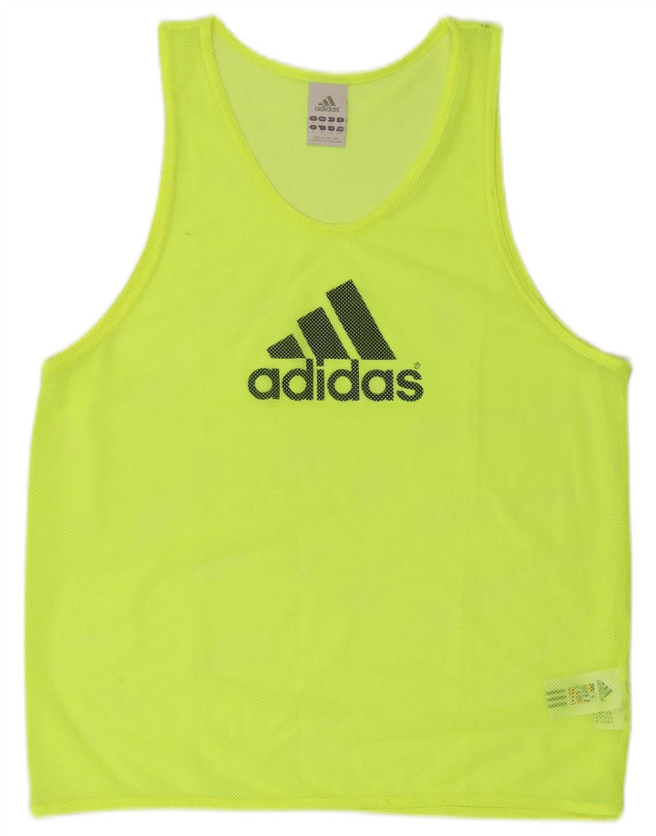 Adidas muški grafički gornji dio prsluka mali žuti poliester