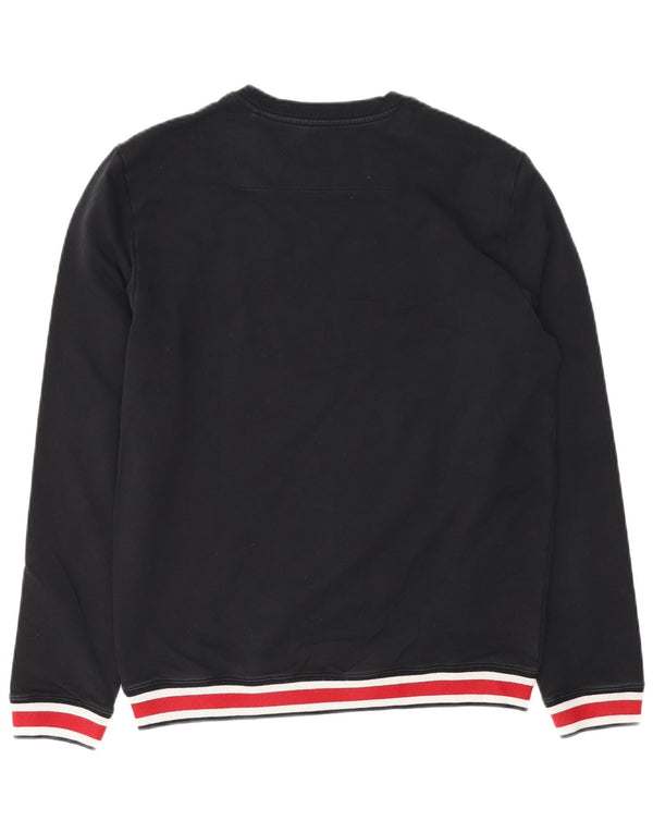 GUESS Muška majica uskog kroja UK 40 srednje crne boje