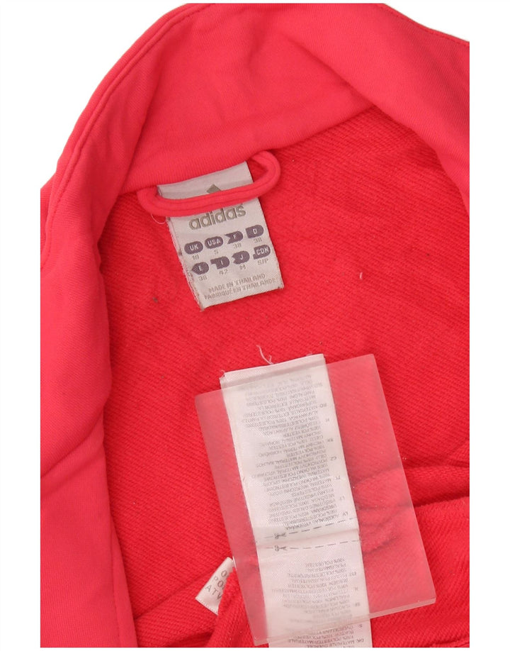 ADIDAS ženska gornja jakna trenirke UK 10 mali ružičasti poliester