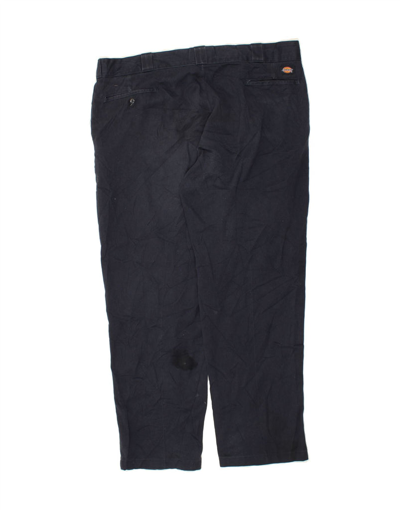DICKIES Mens 874 Comfort Fit Straight Chino Trousers  W41 L30 Navy Blue Vintage Dickies and Second-Hand Dickies from Messina Hembry 