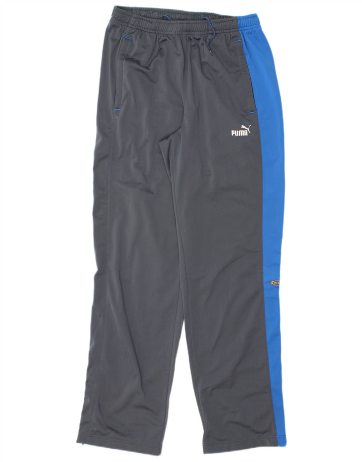 Puma muške hlače za trenirku srednje sive boje od poliestera