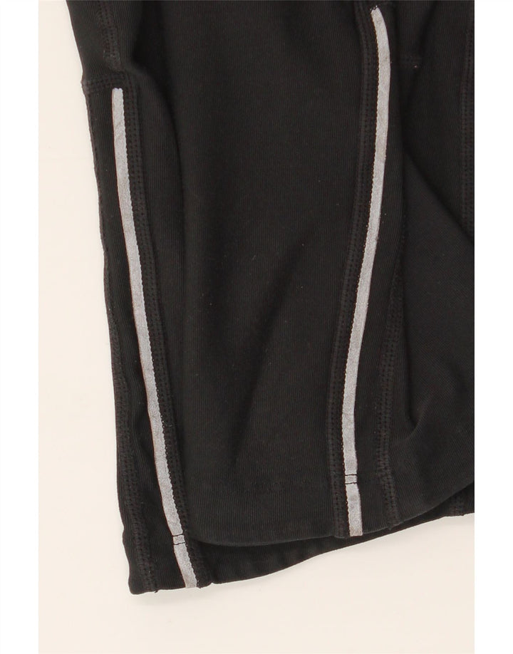 Nike Ženske Dri Fit Capri Leggings UK 14 Srednje crni poliester