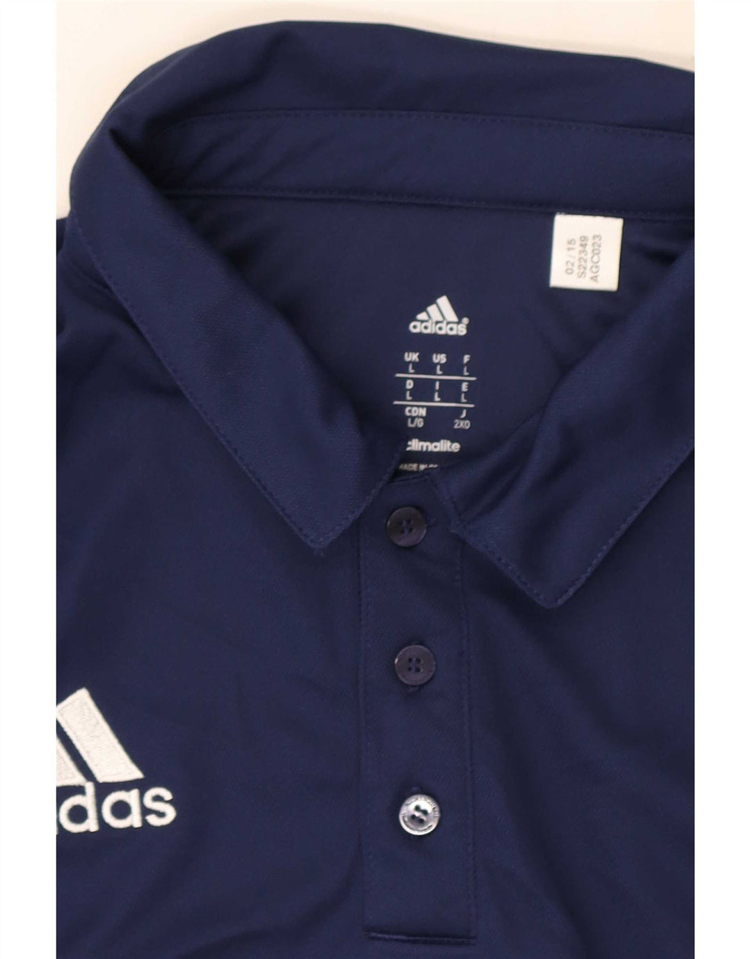 Adidas muška polo majica Climalite velika tamnoplava poliester