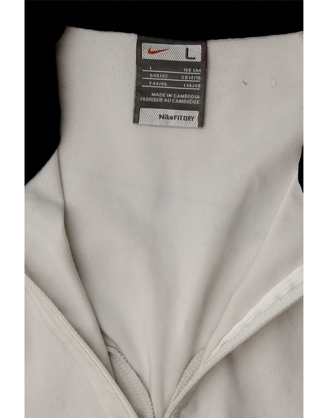Nike ženska gornja jakna za trenirku Dri Fit UK 14/16 velika bijela