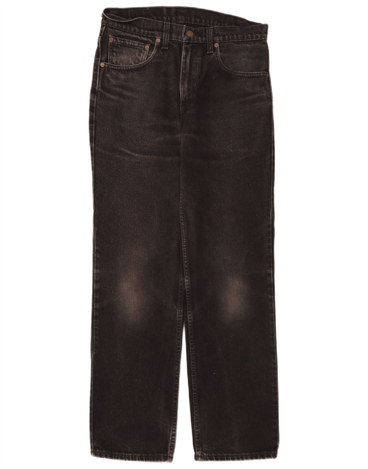 Levi's muške 516 ravne traperice W32 L30 crni pamuk