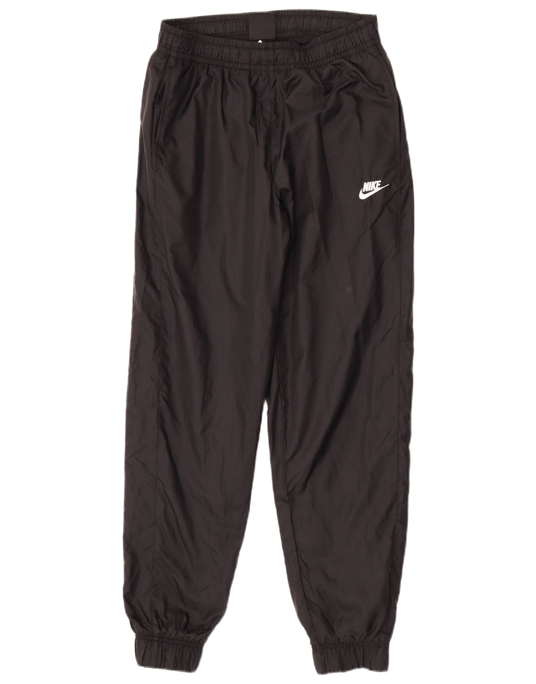 Nike muške trenirke hlače male crne poliesterske hlače