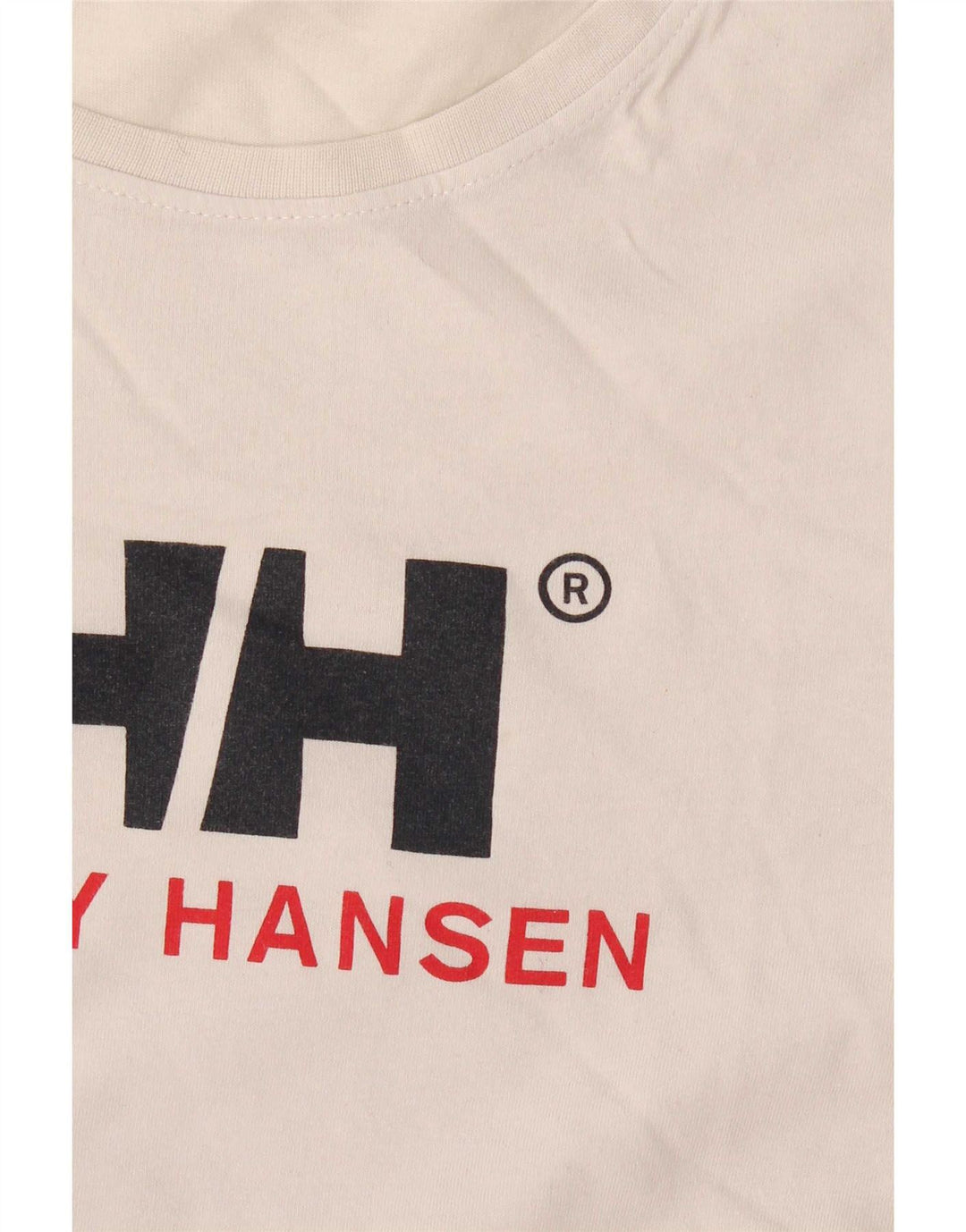Velika bijela muška majica s grafičkim motivima Helly Hansen