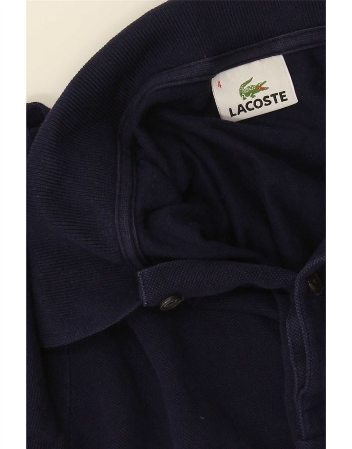Lacoste muška polo majica dugih rukava, veličina 4, srednje tamnoplava