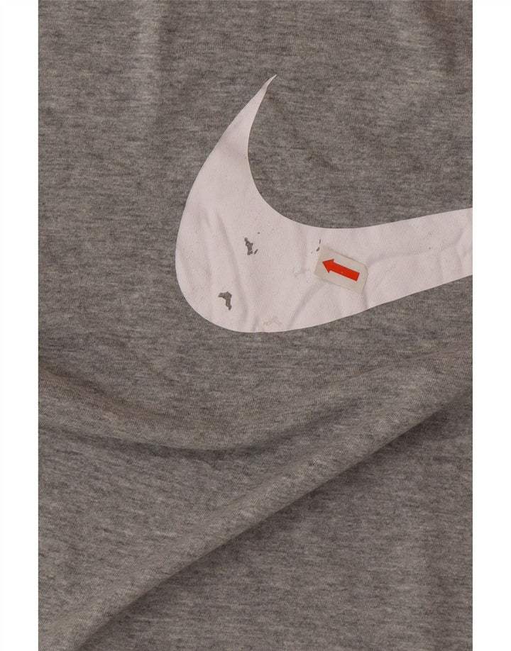 Nike muška majica kratkih rukava s grafičkim motivima, mali sivi pamuk