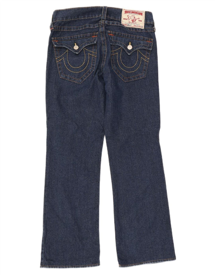 Ženske traperice True Religion Bootcut W31 L32 Plavi pamuk