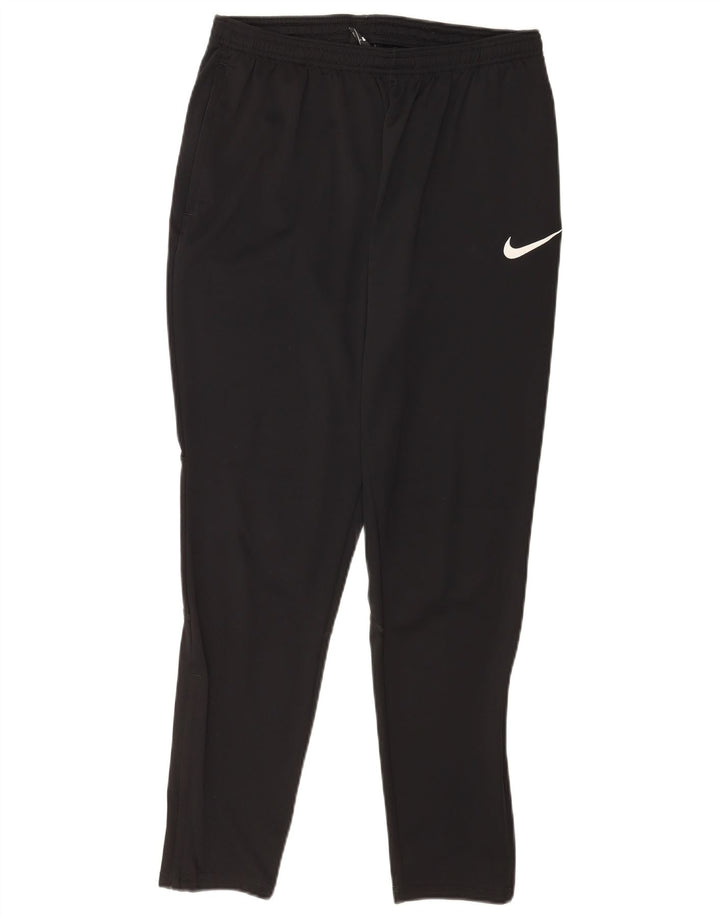Nike muške Dri Fit hlače za trenirku, velike crne poliesterske hlače