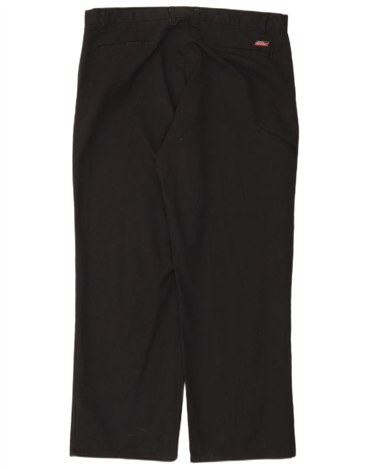 Dickies muške obične chino hlače W40 L32 crni poliester