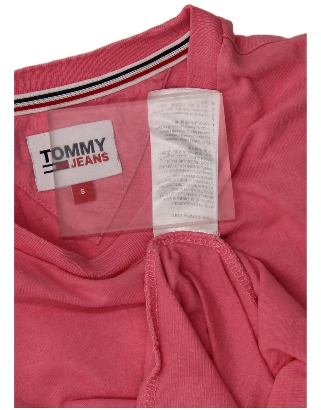 TOMMY HILFIGER Muška majica kratkih rukava, mali ružičasti pamuk