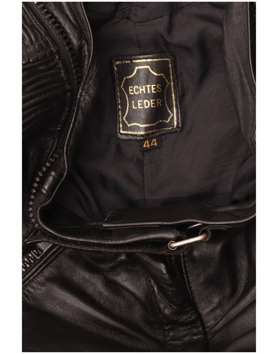 VINTAGE ženske moto trkaće hlače IT 44 srednje W30 L27 crna koža