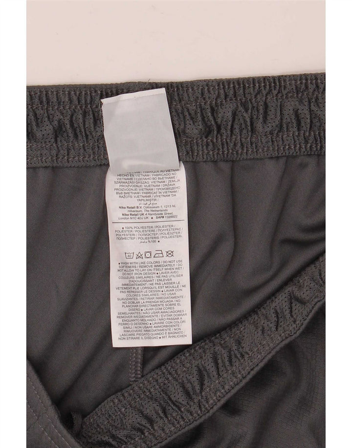 Nike muške Dri Fit sportske kratke hlače XL sivi poliester u boji