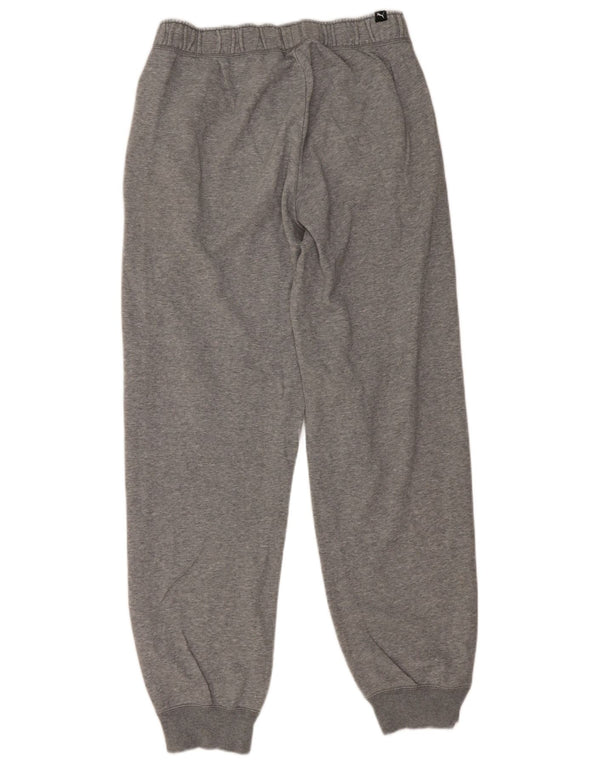 Puma muške grafičke trenirke Hlače Joggers Large Grey Flected Cotton