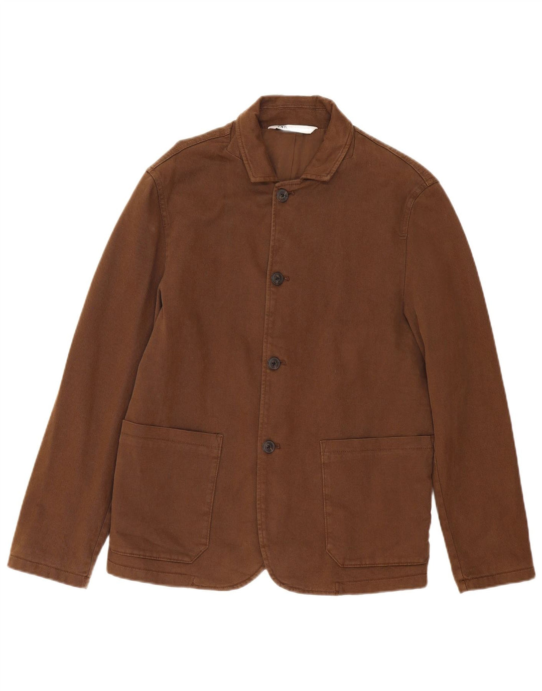 Zara muška bomber jakna UK 36 Mala smeđa pamuk