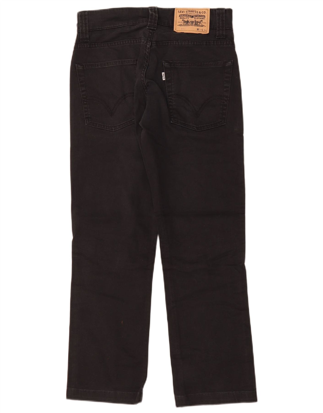 Levi's muške 511 uske ležerne hlače W29 L26 crne