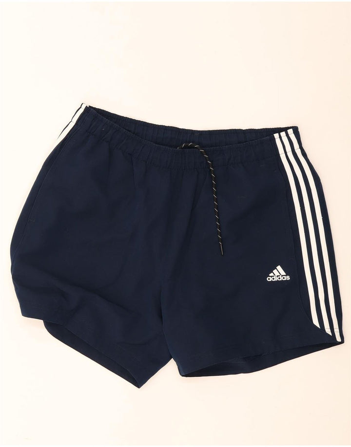 Adidas muške sportske kratke hlače Climalite XL tamnoplavi poliester