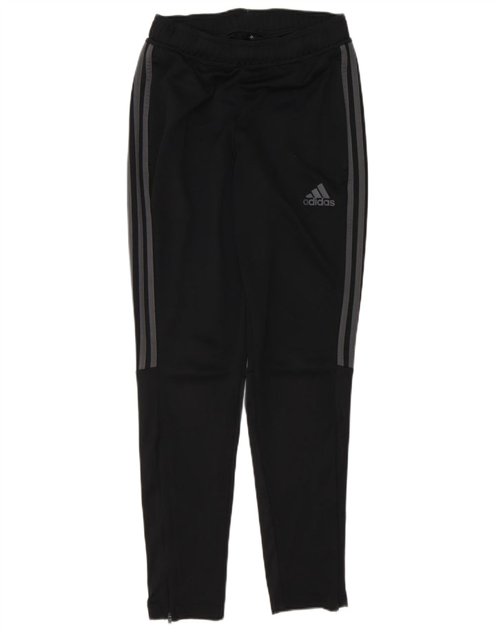 Adidas muške Aeroready hlače za trenirku Male crne poliesterske hlače