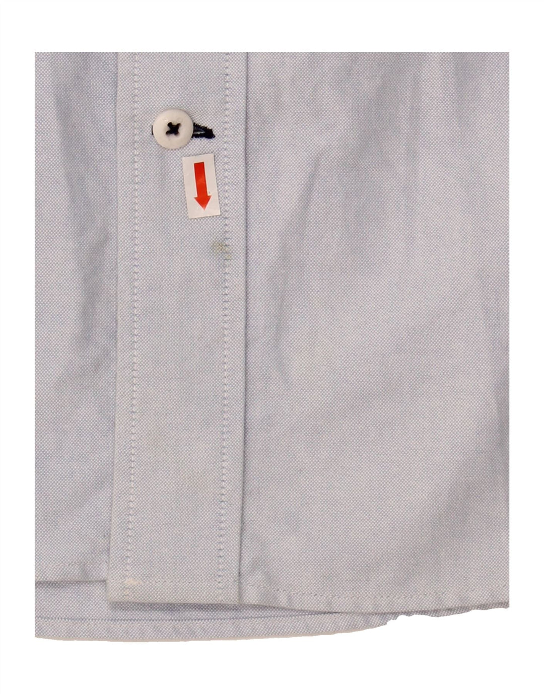 TOMMY HILFIGER Mens Shirt Medium Blue Striped Cotton Vintage Tommy Hilfiger and Second-Hand Tommy Hilfiger from Messina Hembry 