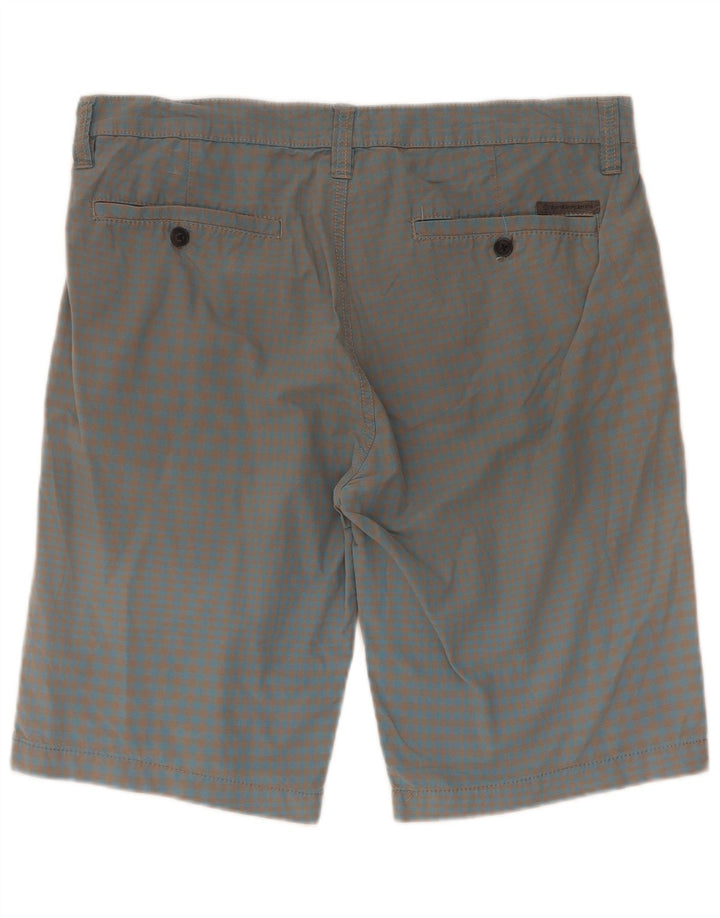 Calvin Klein muške kargo kratke hlače W33 Large Blue Gingham