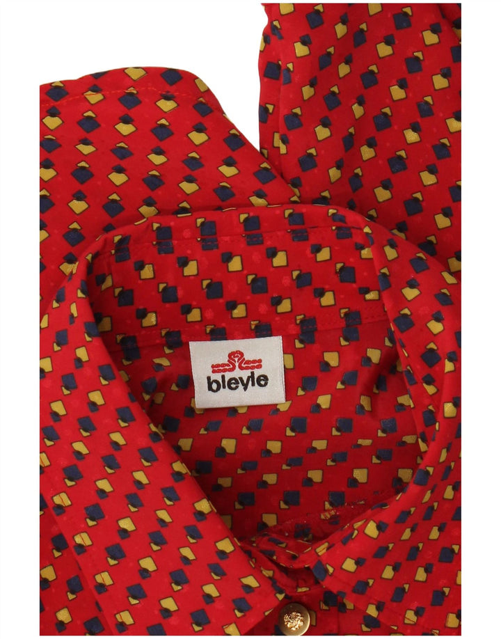 Bleyle ženska košulja UK 20 2XL crvena geometrijska