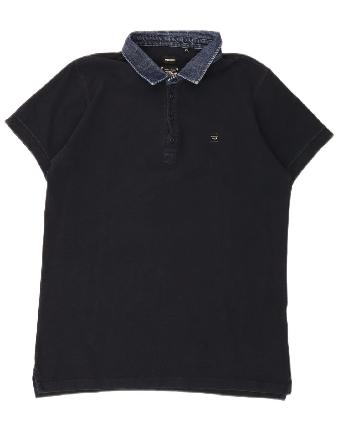 Diesel muška polo majica 2XL tamnoplavi pamuk