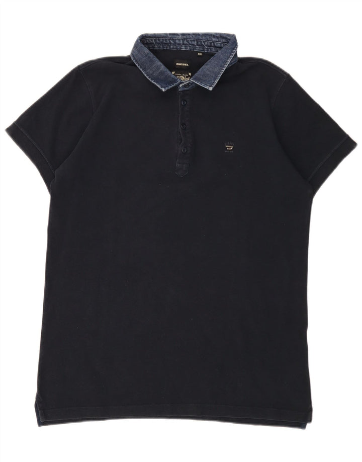 Diesel muška polo majica 2XL tamnoplavi pamuk