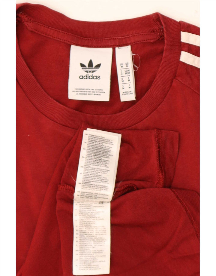 Adidas muška majica kratkih rukava Srednje crveni pamuk