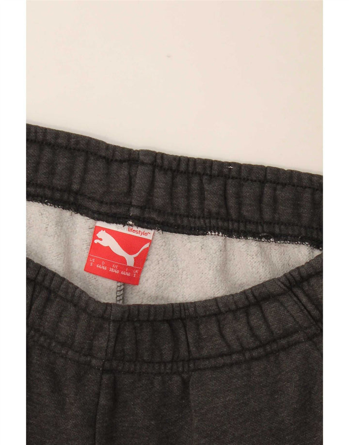 Puma muške trenirke s grafičkim detaljima, male sive pjegave hlače