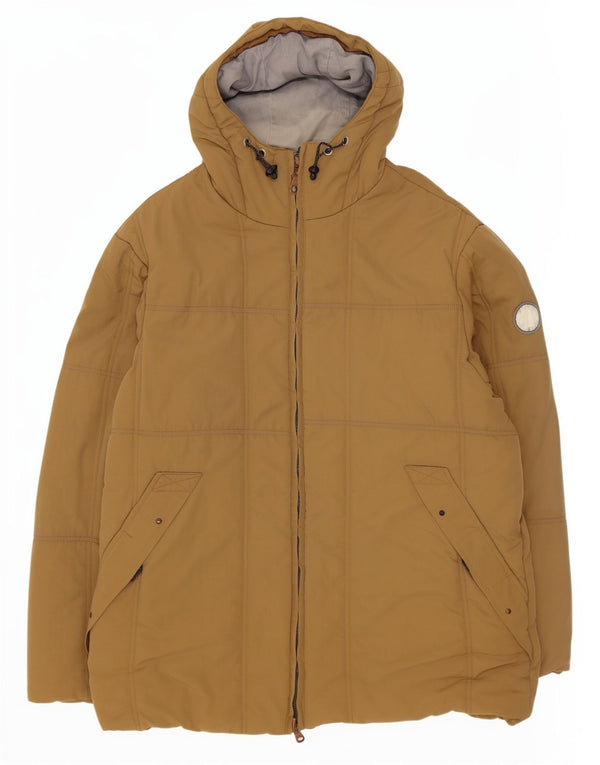 Murphy & Nye muška podstavljena jakna s kapuljačom UK 42 XL bež