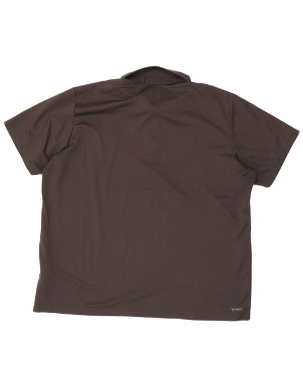 Adidas muška polo majica Climalite 2XL sivi poliester
