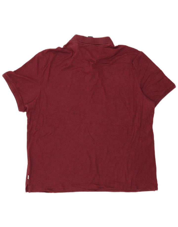 Calvin Klein muška polo majica 2XL bordo pamuk