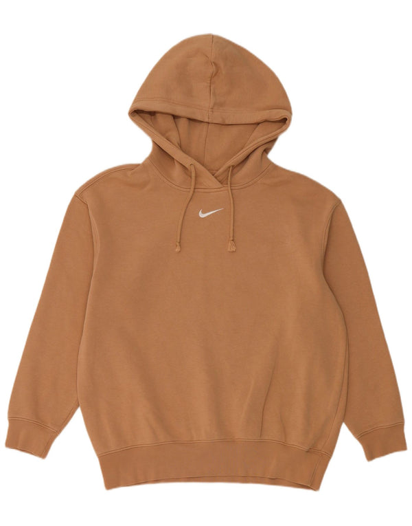 Nike muška majica s kapuljačom opuštenog kroja XS, bež pamuk