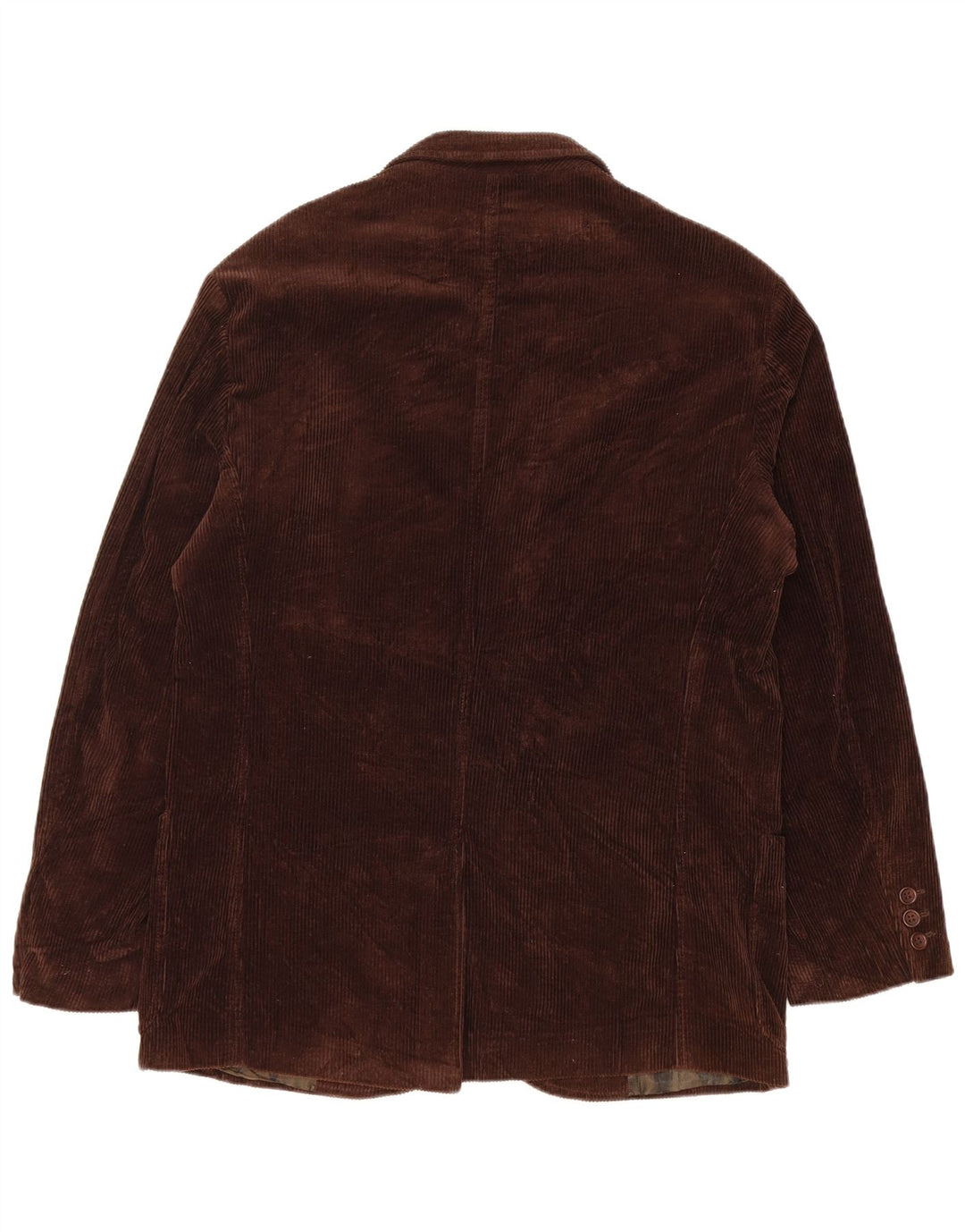 HERMAN & SONS Muška jakna od samta s 3 gumba IT 48 srednje smeđa