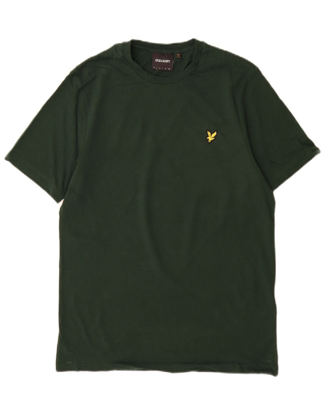 Lyle & Scott muška majica kratkih rukava Mali zeleni pamuk