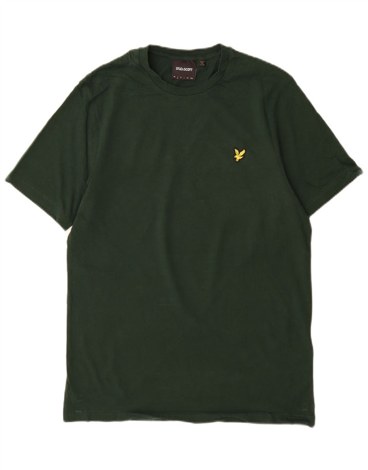 Lyle & Scott muška majica kratkih rukava Mali zeleni pamuk