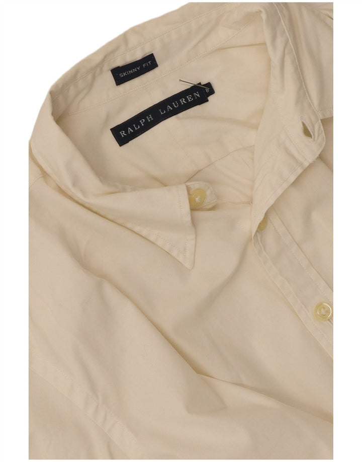 Ženska uska košulja Ralph Lauren US 8 srednje bijele boje