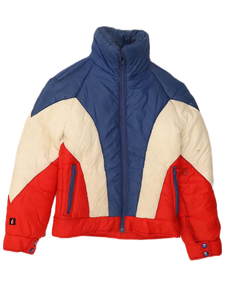 Ellesse ženska podstavljena jakna s kapuljačom IT 42 Medium Multicolored Colourblock