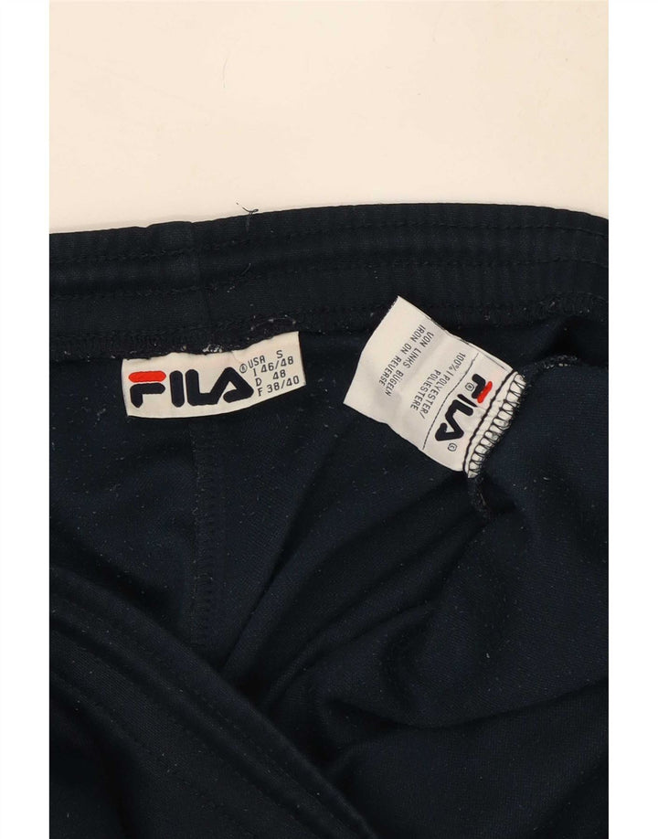 Fila muške grafičke sportske kratke hlače IT 46/48 male tamnoplavi poliester