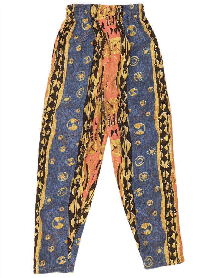 Uncle Sam ženske male hlače visokog struka W27 L29 Raznobojni pamuk